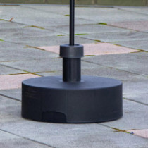 Base pour mâts de pavillon de plage Conteneur-citerne 35 kg