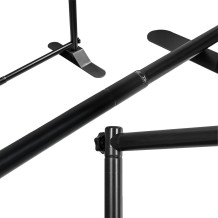 Versum Textile Werbewand gerade - Zip Pipe System, Stretch-Grafiken, Rahmen + Tragetasche