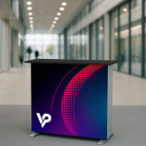 Stojan LED BOX - osvětlený, s potiskem | Vprintshop