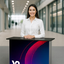 Stojan LED BOX - osvětlený, s potiskem | Vprintshop