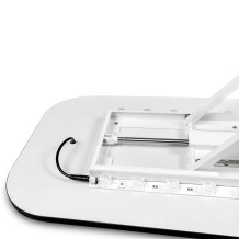 Stojan LED Preston Automatic - obdélník - s grafikou na tkanině SEG