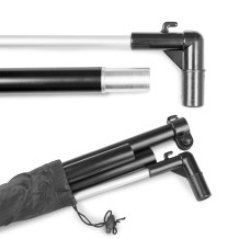 Werbefahne + Aluminiummast - individueller Druck | Vprintshop