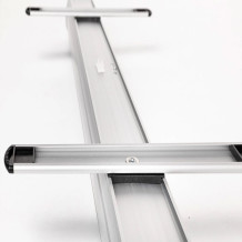 Werbe Roll-up [Wymiar np. 85x200] + Premium Druck | Stand, Roll-up Banner mit Tasche | Messe- und Eventsystem