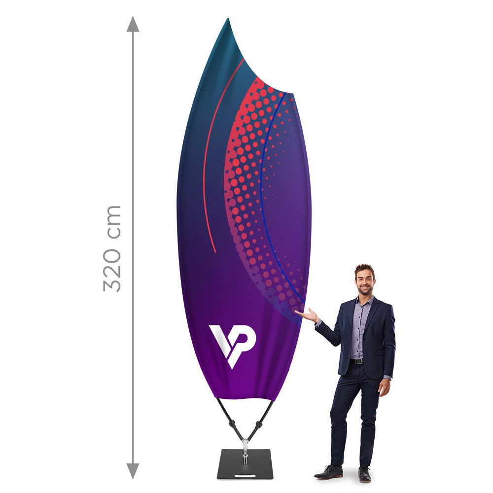 Beachflag PRO flaga reklamowa Winder Shark