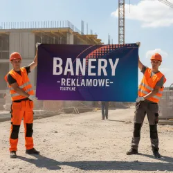 Baner reklamowy tekstylny