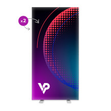 LED BOX FLEX 100x200 - kétoldalas LED fal SEG