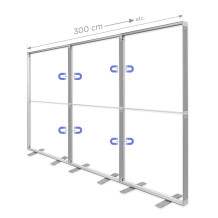 LED BOX FLEX 100x200 - mur de LED double face SEG