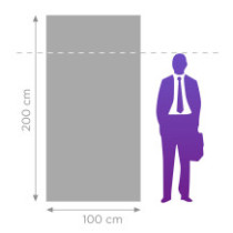 LED BOX FLEX 100x200 - doppelseitige LED-Wand SEG