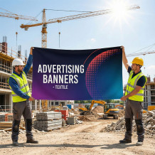 Bannière publicitaire textile - impression textile | Vprintshop