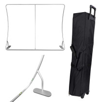 Textile wall type U Atlantis - modern advertising wall TUBE for fairs, events, conferences