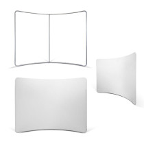 Mur textile imprimé et incurvé - Trade Fair Advertising | Vprintshop