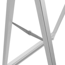 SEG A1 outdoor aluminum stool - double-sided advertising stool with replaceable graphics