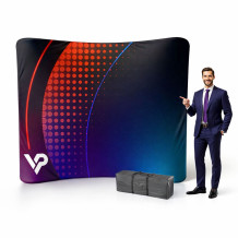 werbetextilwand 250cm vprintshop
