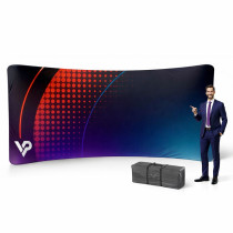 Large Textile Arch Wall 230 x 400cm | Vprintshop