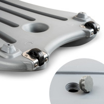 Hampton A1 silver stool - OWZ 32m