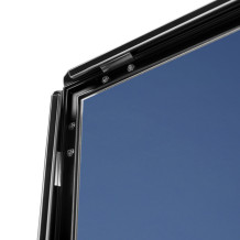 Černá stolička Hampton A1 - OWZ 32 mm, podstavec 23 l