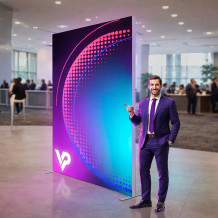 Ścianka podświetlana kaseton LED BACKLIGHT 200x250 | Producent vprints