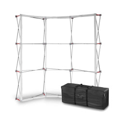 Ścianka tekstylna Velcro łukowa  POP UP