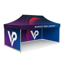Event-Kit - Werbezelt 3x4,5 m + Tisch + Fahnen | VPrintShop