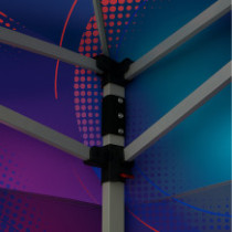 Event-Kit - Werbezelt 3x4,5 m + Tisch + Fahnen | VPrintShop