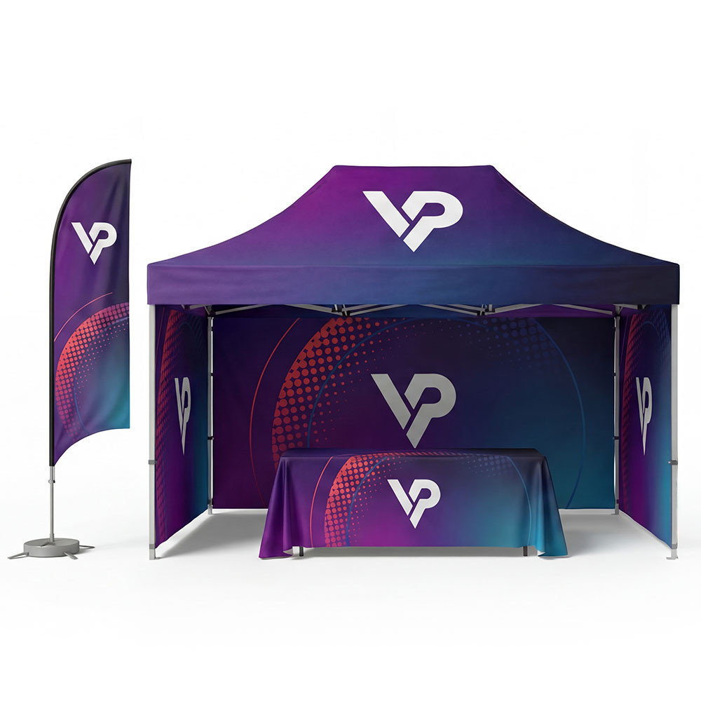 kit événement drapeau tente vprintshop