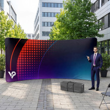 Textile Arch Wall 530x230 cm - Advertising | Vprintshop