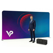 SIMPLE textile wall, exhibition, press, display - with n..