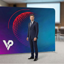 SIMPLE textilní stěna, výstava, tisk, displej - s n..