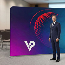 SIMPLE Textilwand, Ausstellung, Presse, Display - mit n..