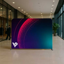 SIMPLE Textilwand, Ausstellung, Presse, Display - mit n..