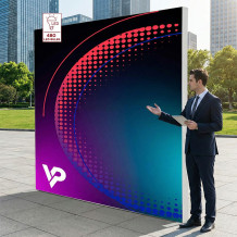 Ścianka podświetlana kaseton LED BACKLIGHT 500x250 | Producent VPrintshop