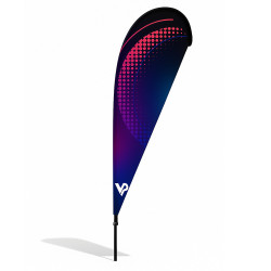 Beachflag flaga reklamowa Winder 260cm