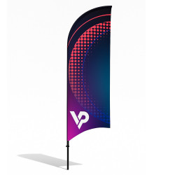 Beachflag flaga reklamowa Winder 260cm