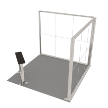 LUMIX 3x3 corner 9 m² trade fair stand - LED + stand