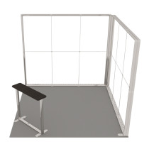 LUMIX 3x3 sarok 9 m² - LED + stand LUMIX 3x3 sarok 9 m² - LED + stand