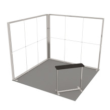 Parodos stendas LUMIX 3x3 kampinis 9 m² - LED + stendas