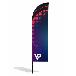Beachflag flaga reklamowa Winder 260cm