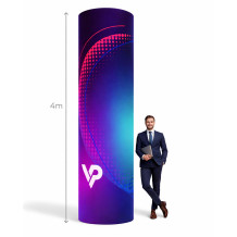 Advertising Pole Inflatable 4m - Inflatable Column with Individu Print