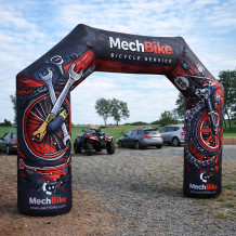 Advertising inflatable gate 6x4m with printing | vprintshop.eu