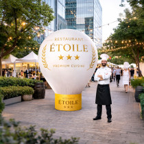 Advertising inflatable balloon 4m with print | vprintshop.eu