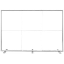 LED BOX Advertising Coffer 300x230cm - Lightbox Illuminated Wall for Trade Show. Double-sided Exhibition Stand with Print, Backg