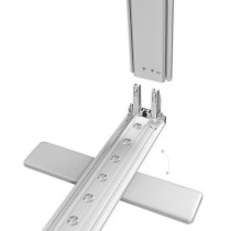 LED BOX Werbetafel 300x230cm - Lightbox Leuchtwand für Messen. Doppelseitiger Messestand mit Druck, Hintergrund