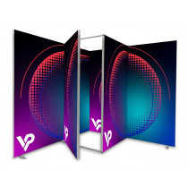 Mur publicitaire SEG 100x200 - MEGA SEG - montage rapide | VPrintShop