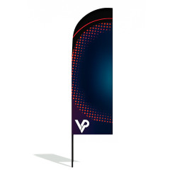 Beachflag flaga reklamowa Winder M - 350cm