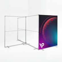 Advertising wall MEGA SEG 120x200 (up to 250 cm) - profile 42 mm | VPrintShop
