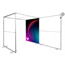 MEGA SEG 150x200 (bis zu 250 cm) Werbewand - 42 mm Profil | | MEGA SEG VPrintShop