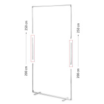 Treasure Box 2.5 - Set zur Erhöhung des MEGA SEG-Systems auf 250 cm