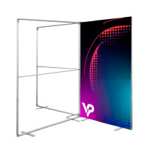 Mur publicitaire SEG 100x200 - MEGA SEG - montage rapide | VPrintShop