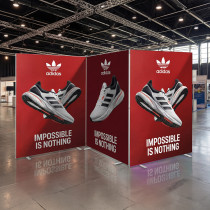 MEGA SEG 150x200 (250 cm-ig) reklámfal - 42 mm-es profil | | | MEGA SEG VPrintShop