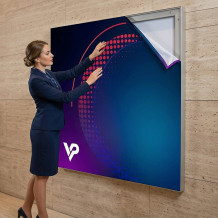 LED BOX Wandrahmen 91,5x91,5 - SEG LED Rahmen für Wand